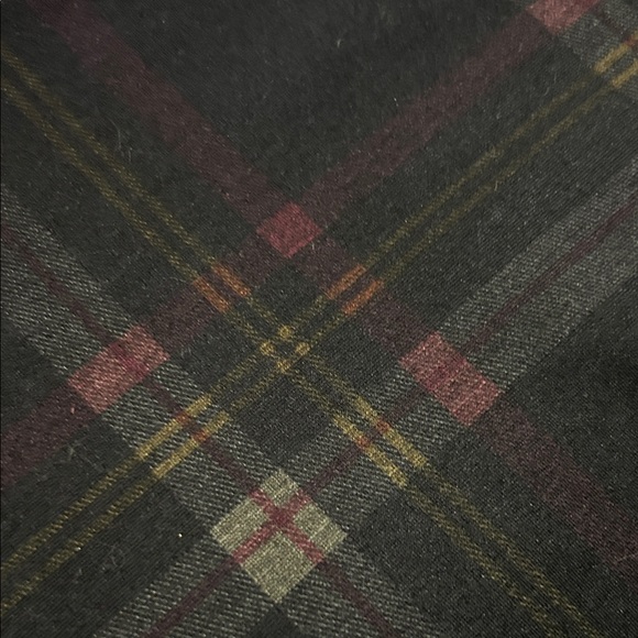 Max Studio Dark Plaid A-Line Skirt - Picture 4 of 5